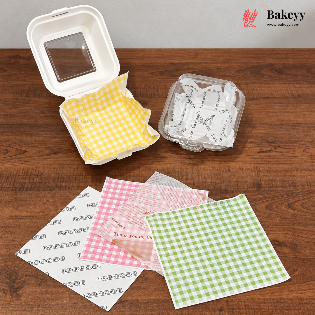 Printed Bento Paper Sheets | Multiple Designs