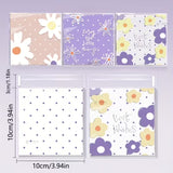 Printed Cellophane Pouch | Floral & Polka Print | Pack of 100