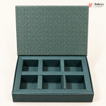 Printed Chocolate Box with Cavity Insert  | 2 Designs | Pack of 1