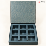 Printed Chocolate Box with Cavity Insert  | 2 Designs | Pack of 1