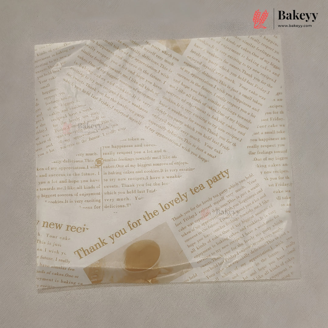 Printed Bento Paper Sheets | Multiple Designs