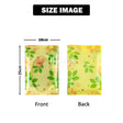 Floral Design Stand-Up Pouches with Clear Window - Bakeyy.com - India - Floral Design Stand-Up Pouches with Clear Window - 1 kg