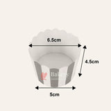 5cm | Red with white dots | Muffin Cup | Baking Cup  | 50 pcs