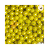 3 | Yellow Edible Sprinkle Balls | Sprinkle for Cake, Cupcake, Brownies Decoration