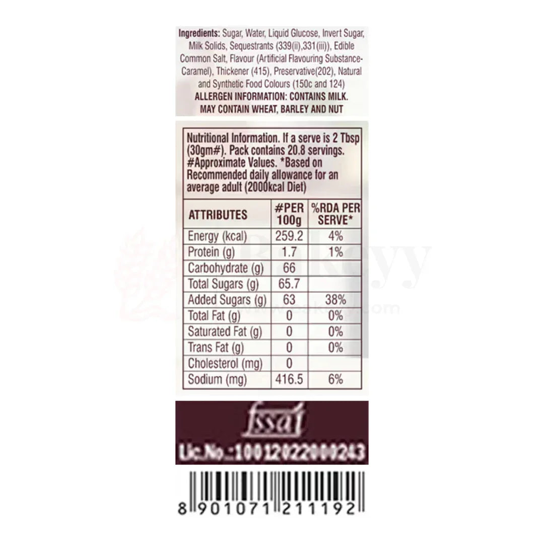 HERSHEY'S Caramel Flavored Syrup | Delicious Caramel Flavor | 623 Gm Bottle - Bakeyy.com - India - HERSHEY'S Caramel Flavored Syrup | Delicious Caramel Flavor | 623 Gm Bottle - Default Title