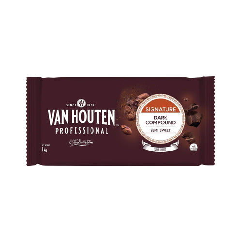 Van Houten | Signature Dark Compound | Semi Sweet 1kg - Bakeyy.com - India - Van Houten | Signature Dark Compound | Semi Sweet 1kg - Default Title