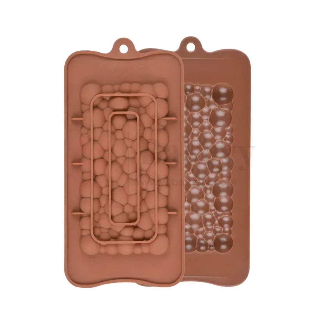 Bubbly Silicone Chocolate Mould | Non-Stick Baking & Candy Making Tray | 1 Piece
