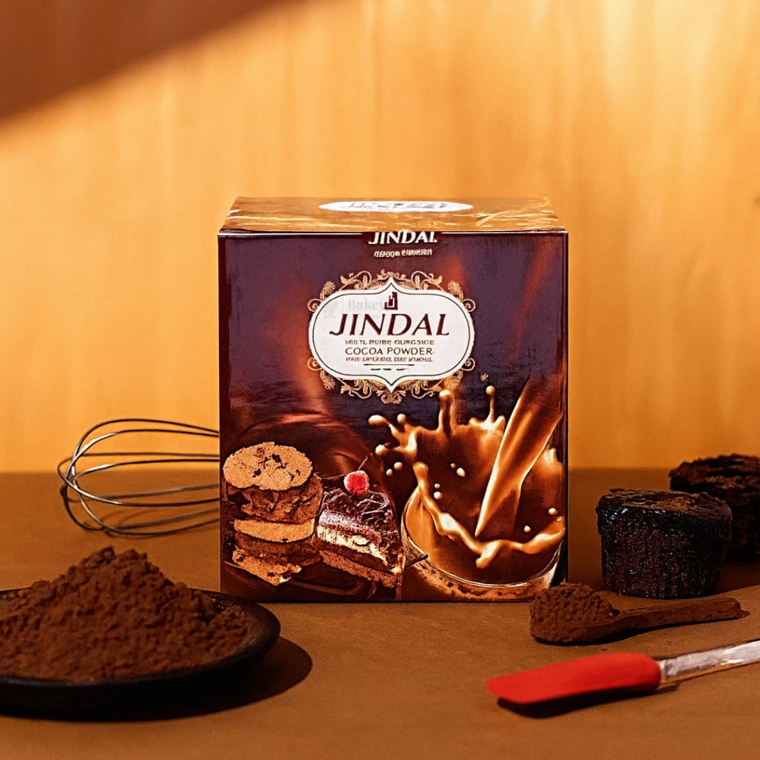 100 % Pure Dutched COCOA POWDER By JINDAL | Drinking and Baking Purpose | 950 Net Weight