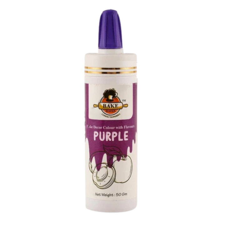 Purple - Bake Haven Edible Puff/Dust Colour - 25 gram - Bakeyy.com