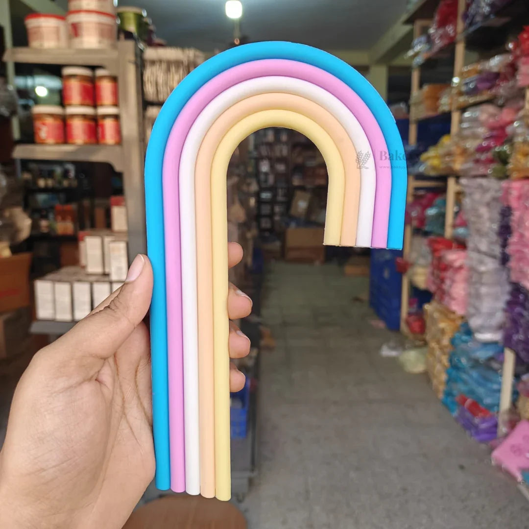 Rainbow Arch Cake Topper | Rainbow Shape Cake Decor | 1 Piece