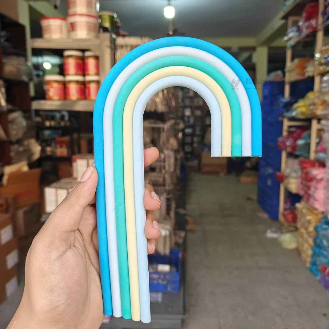 Rainbow Arch Cake Topper | Rainbow Shape Cake Decor | 1 Piece