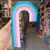 Rainbow Arch Cake Topper | Rainbow Shape Cake Decor | 1 Piece