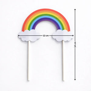 Rainbow_CAKE_TOPPER - Bakeyy.com