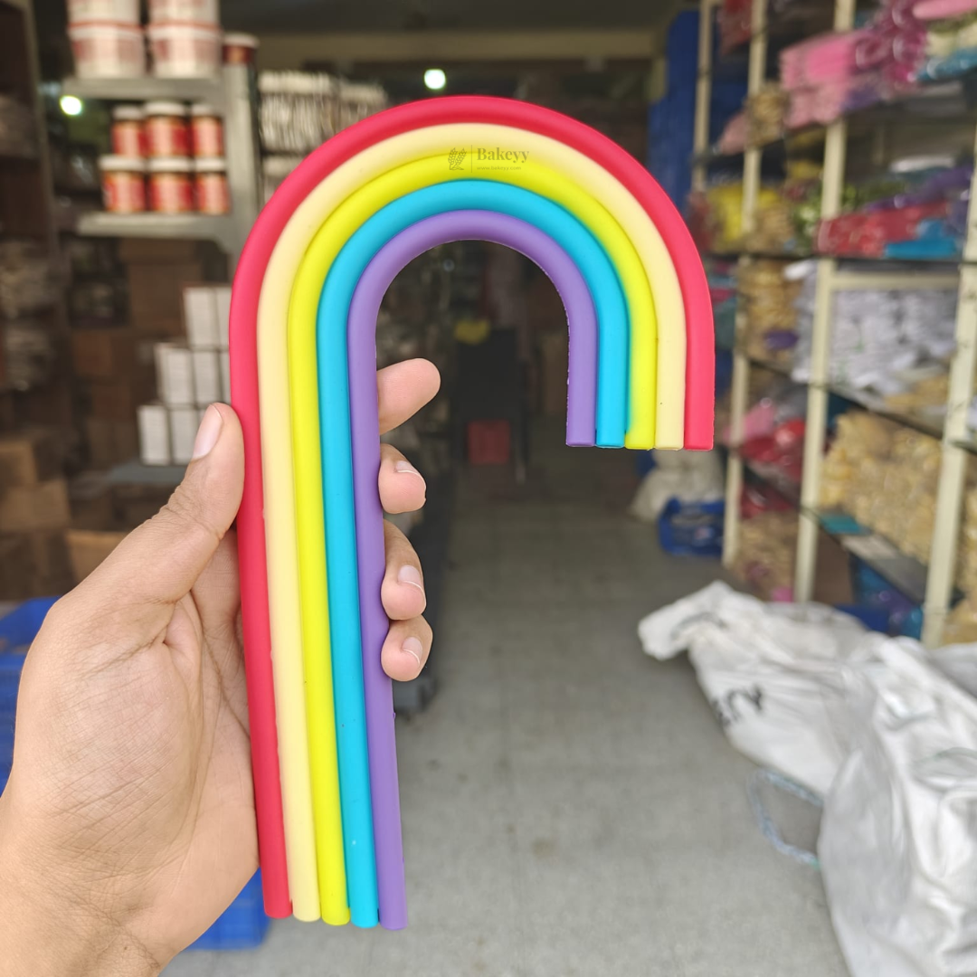 Rainbow Arch Cake Topper | Rainbow Shape Cake Decor | 1 Piece