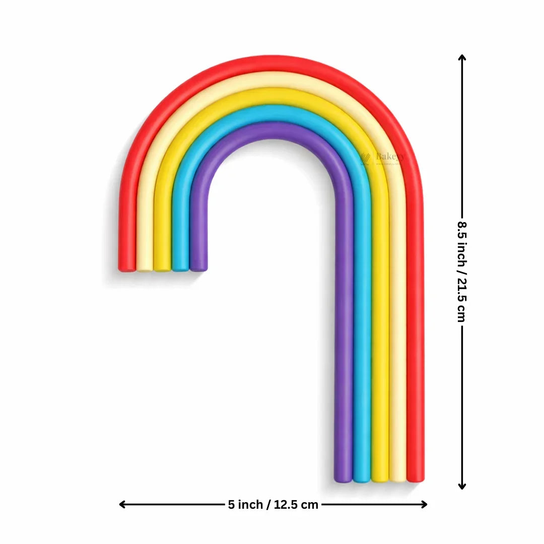 Rainbowarchcaketoppers_3 - Bakeyy.com