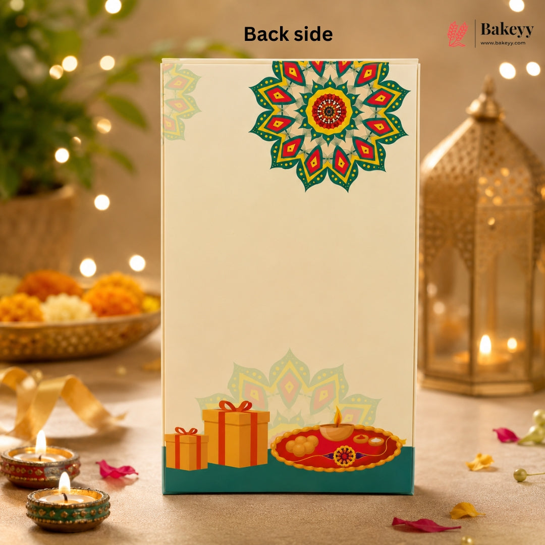 Raksha Bandhan Printed Bar Chocolate Box | Pack of 5