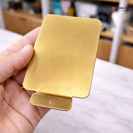 Rectangle Pastry Base | Gold Finish Plastic Dessert Display Base 2