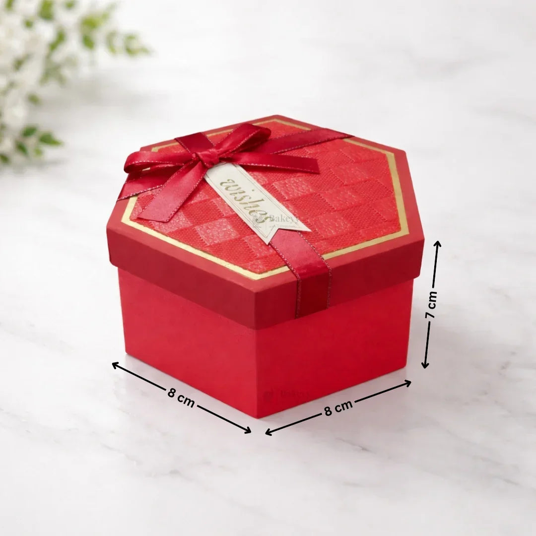 Red_Hexagon_Gift_Box_with_Ribbon3 - Bakeyy.com