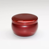 Red Candle Tin Box | Empty Decorative Tin Box | Candy Box | Gift Box | Pack Of 12