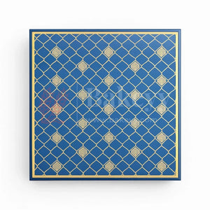 Rigid_Chocolate_Box_Elegant_4-Compartment_Festive_Hamper_Box_Diwali_Sweet_box_Dry_Fruit_Box_Blue_-3 - Bakeyy.com