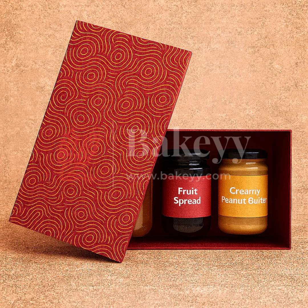 13x6x4 Inch| Rigid Rectangle Shaped Gift Box | Hamper Box | Red | 1 Piece