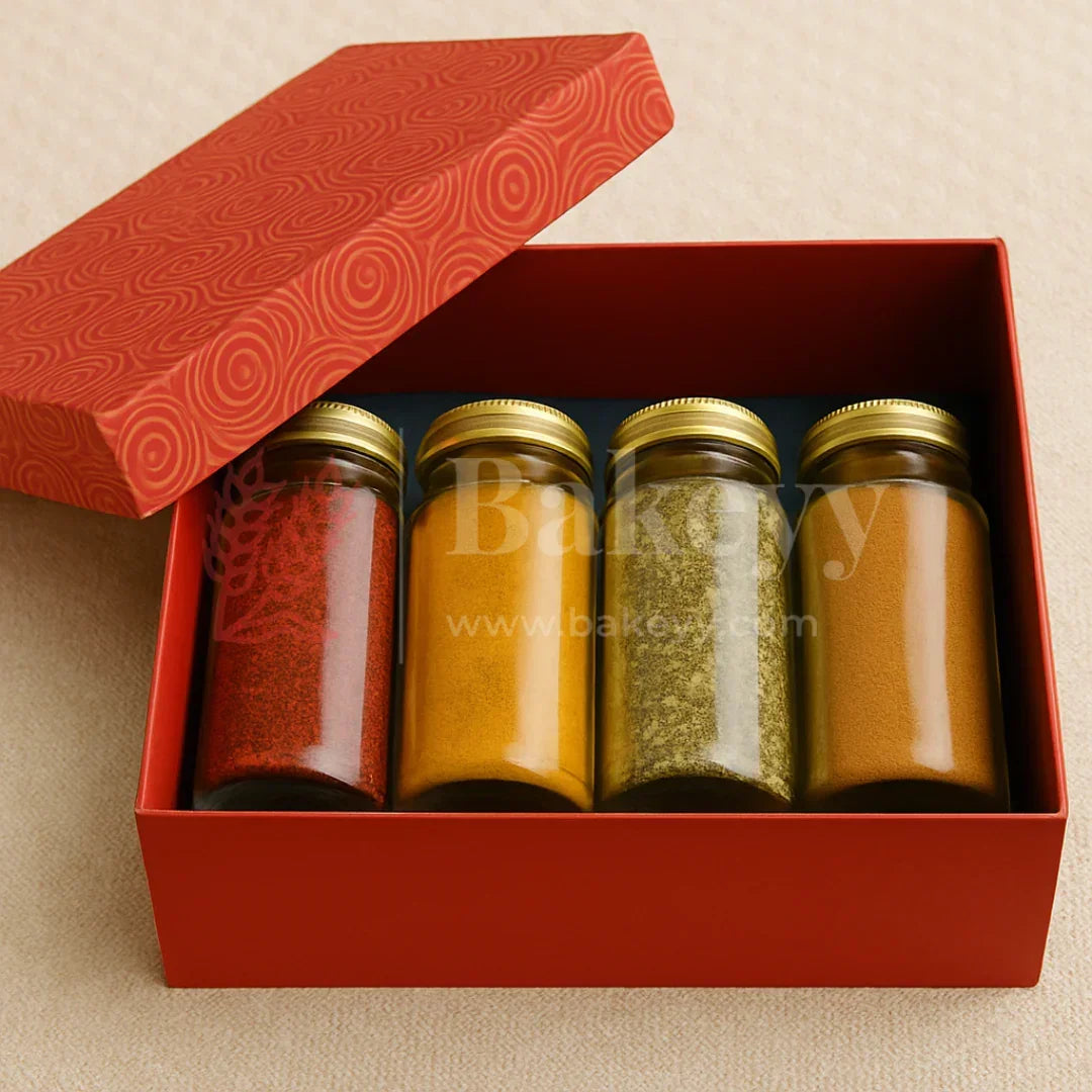 10x10x4 Inch| Rigid Square Shaped Gift Box | Hamper Box | Red | 1 Piece - Bakeyy.com - India - 10x10x4 Inch| Rigid Square Shaped Gift Box | Hamper Box | Red | 1 Piece - Default Title