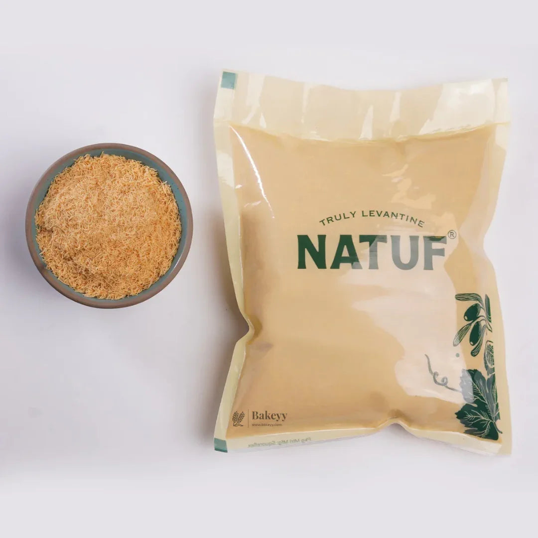 Roasted Shredded Kataifi (Kunafa / Knafeh) | Crispy Golden Phyllo Pastry Strands | 500 g | Pack of 1