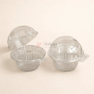 RoundClearPETContainerwithDomeLidDisposableFoodPackagingBoxPackof50_3 - Bakeyy.com