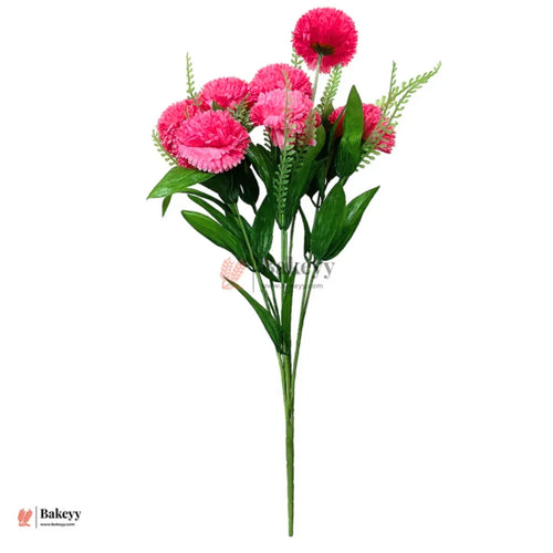 56 Cm - Artificial Dahlia Flowers With Stem | 1 Bunch