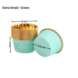 Round Bake n Serve with Gold Lining | Pack of 50