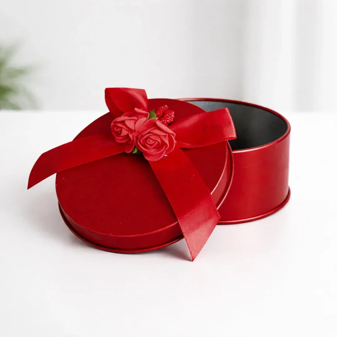 Round_Decorative_Metal_Tin_Box_with_Ribbon_10 - Bakeyy.com