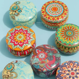 Empty Tin Matka Shaped Decorative Boxes | Round Box | Candle Tin Box | Pack of 12