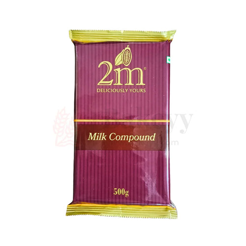 2M Milk Chocolate Compound | 500g - Bakeyy.com - India - 2M Milk Chocolate Compound | 500g - Default Title