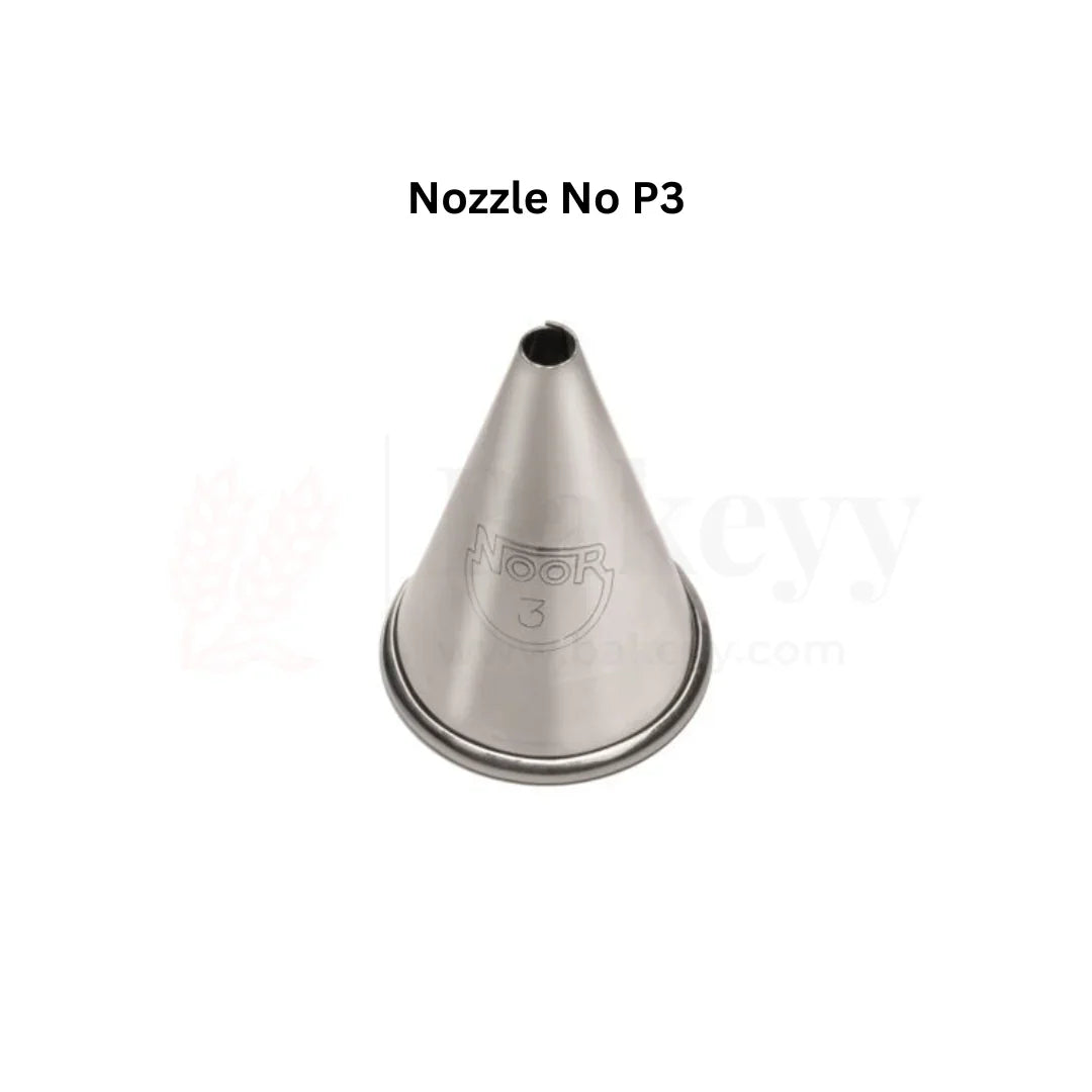 Big Nozzle No.P3 – Stainless Steel Piping Tip for Cake Decoration