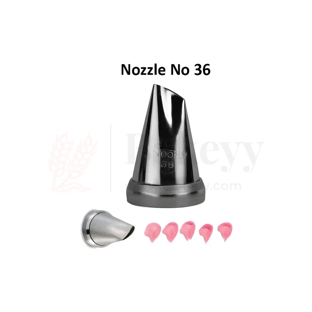 Small Nozzle No.36 – Stainless Steel Piping Tip for Cake Decoration