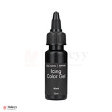 Sugarin Black Icing Color Gel – 30ml | Vibrant Food Gel Color for Cakes, Fondant & More - Bakeyy.com - India - Sugarin Black Icing Color Gel – 30ml | Vibrant Food Gel Color for Cakes, Fondant & More - Default Title