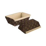 100g Eco-Friendly Rectangle Bake & Serve Tray – Paper-Based | Festive Design (pack of 50)