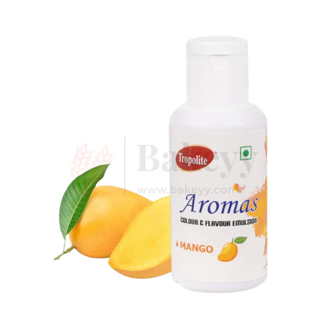 Tropolite Aromas Mango – Colour & Flavour Emulsion | 50g - Bakeyy.com - India - Tropolite Aromas Mango – Colour & Flavour Emulsion | 50g - Default Title