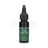 Sugarin Dark Green Icing Colour Gel – 30ml | Vibrant Food Gel Colour for Cakes, Fondant & More