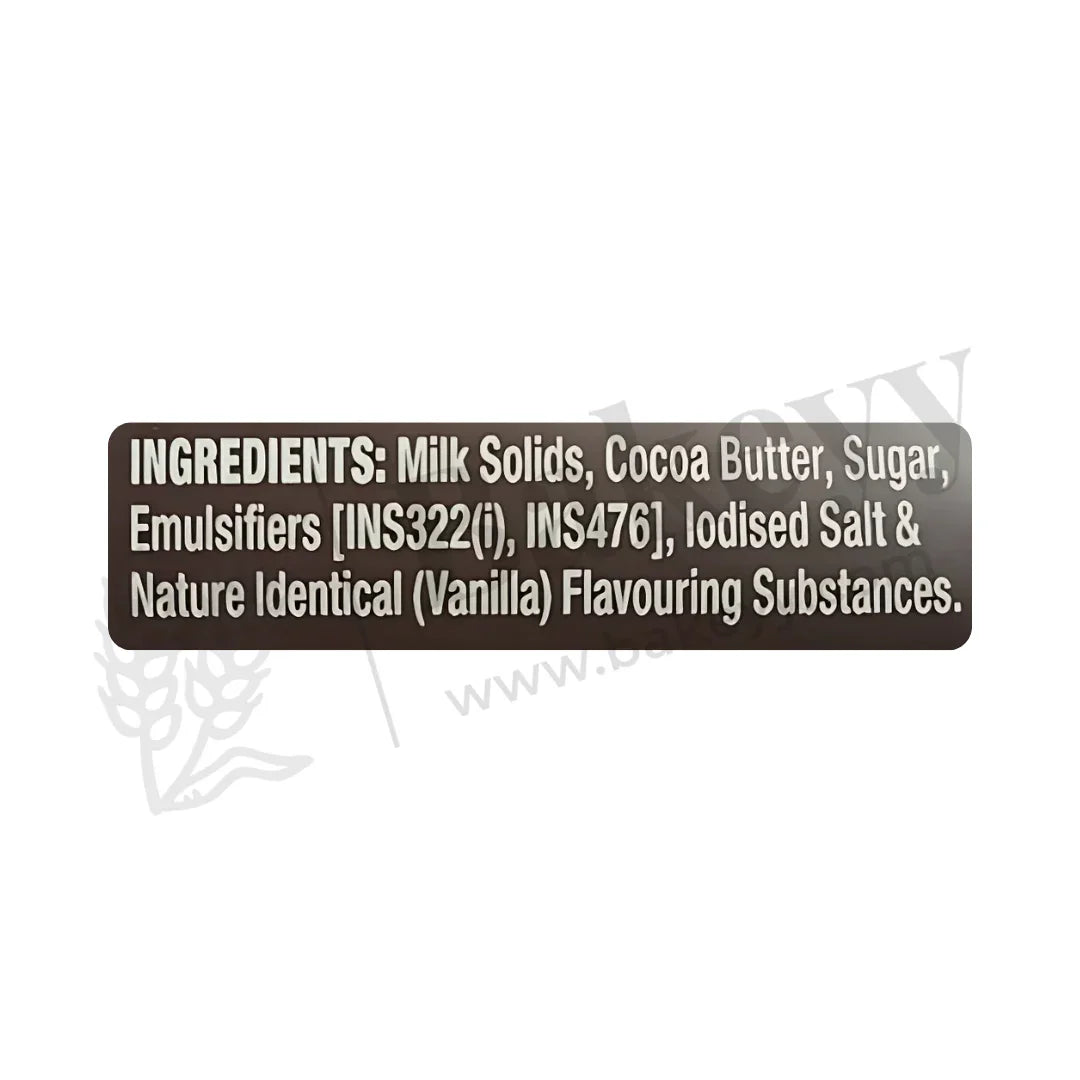Morde White Chocolate Bar (CH W35) – 500g