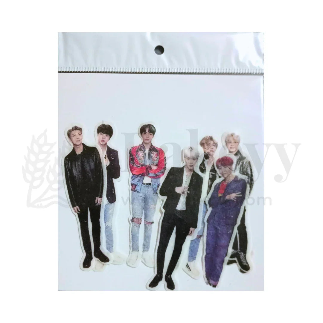 Pre-Cut | K-Pop Themed Edible Wafer - Pack of 7