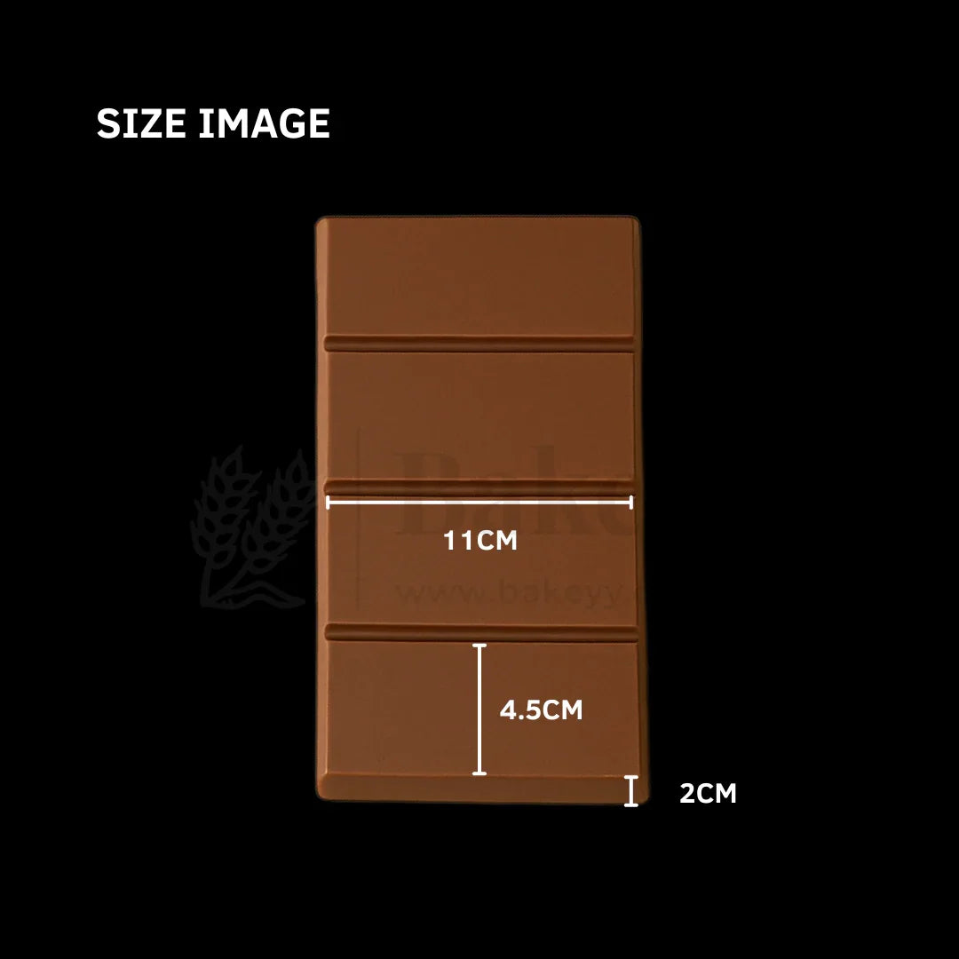 655 | Chocolate Bar Mould – 4 Cavity Cacao Mould