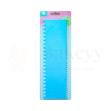 Plastic Cake Scraper – 25cm x 7cm | U-Shaped Edge Design for Perfect Textured Cakes