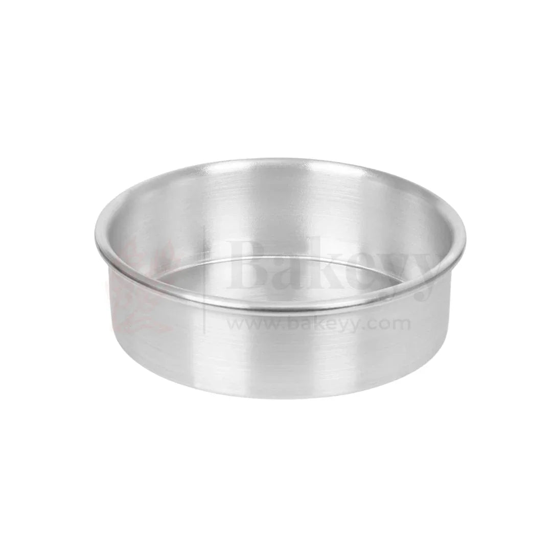 5x2.5" Round Aluminium Cake Mould
