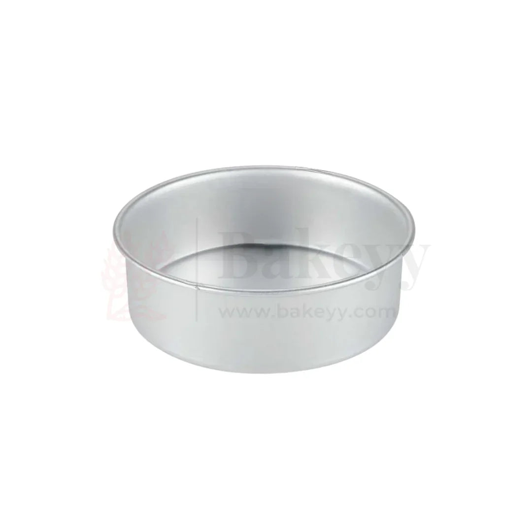 3x3" Round Aluminium Cake Mould