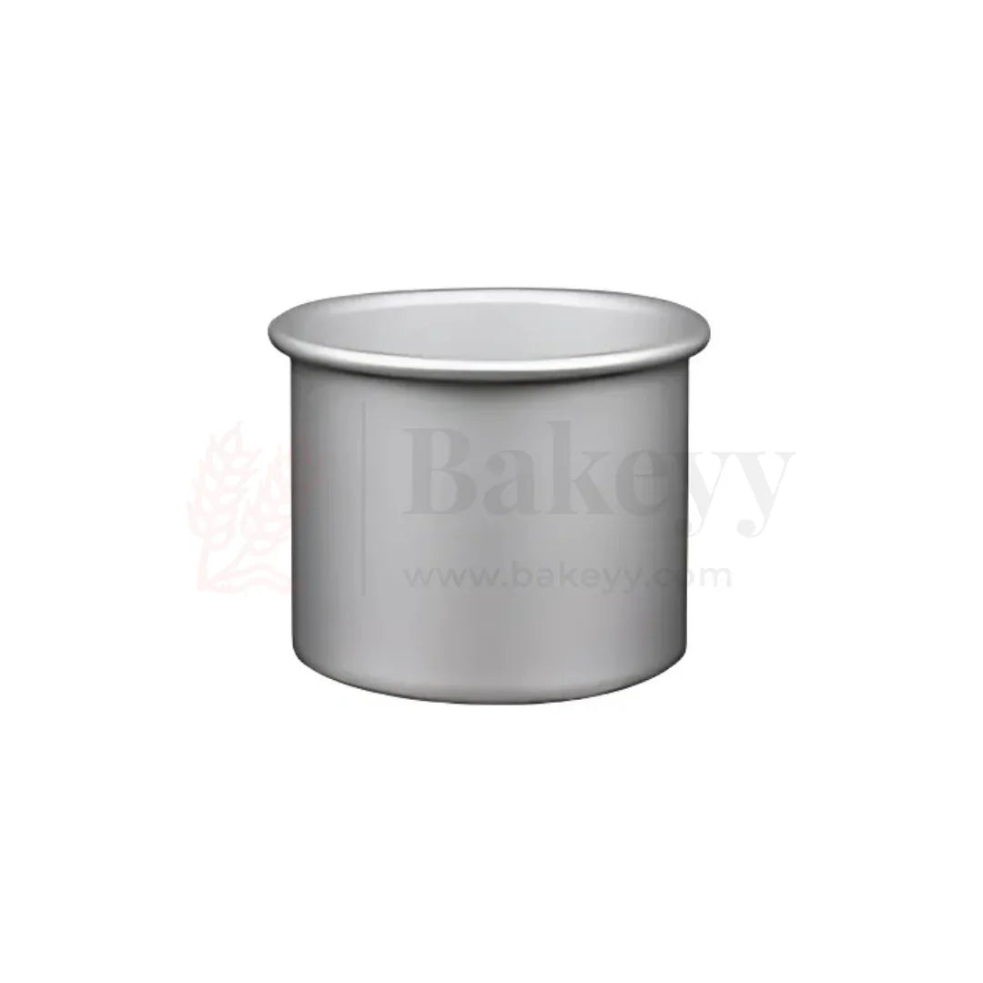 3x4" Round Aluminium Cake Mould