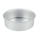 8x3" Round Aluminium Cake Mould