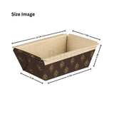 100g Eco-Friendly Rectangle Bake & Serve Tray – Paper-Based | Festive Design (pack of 50)