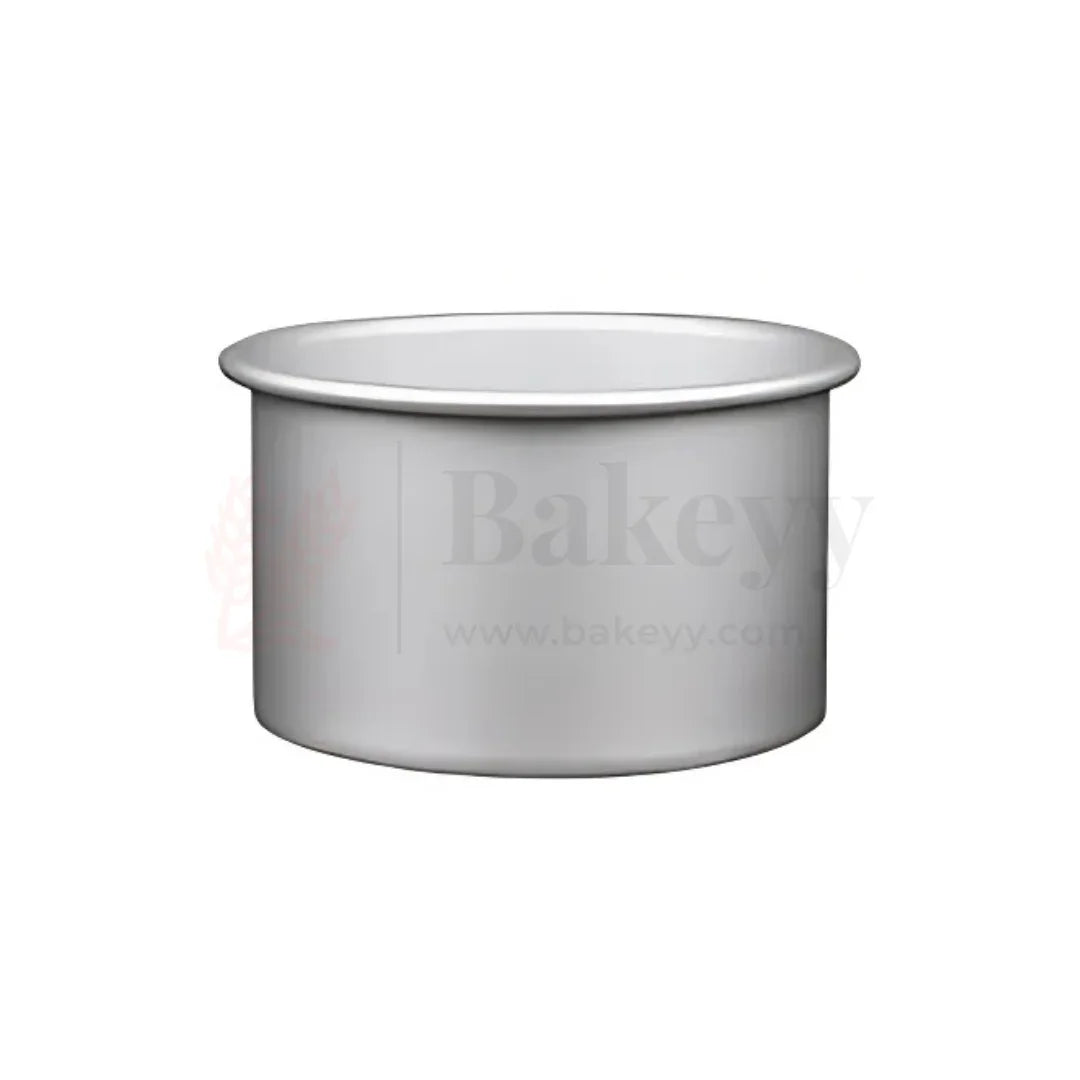 5x4" Round Aluminium Cake Mould