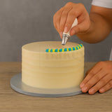 Small Nozzle No.41 – Stainless Steel Piping Tip for Cake Decoration